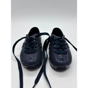 Mini Melissa Kids Toddler Perforated Sneakers Navy Blue Jelly Shoes US Size 6